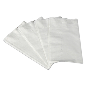 1/8-FOLD DINNER NAPKINS, 2-PLY, 17 X 14 63/100, WHITE, 300/PACK, 10 PACKS/CARTON by Scott