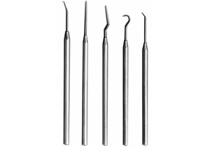 PICK AND HOOK SET STEEL 5-9/16IN.L 5 PCS by Ullman