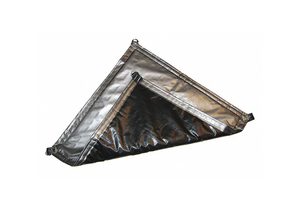 TARP BLACK/SILVER 12 X 25 FT CUT SIZE by Mauritzon