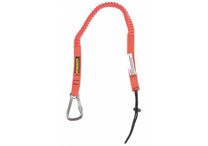 TOOL LANYARD 46INL ORANGE 15LB SS by Gearkeeper