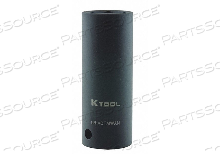 IMPACT SOCKET SAE 3/4IN. 3-1/16IN.L HEX by KTI