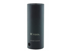 IMPACT SOCKET SAE 3/4IN. 3-1/16IN.L HEX by KTI