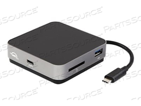OWC TRAVEL DOCK E, MINI-DOCK, USB-C 3.2 GEN 1 / THUNDERBOLT 3, HDMI, GIGE by Other World Computing