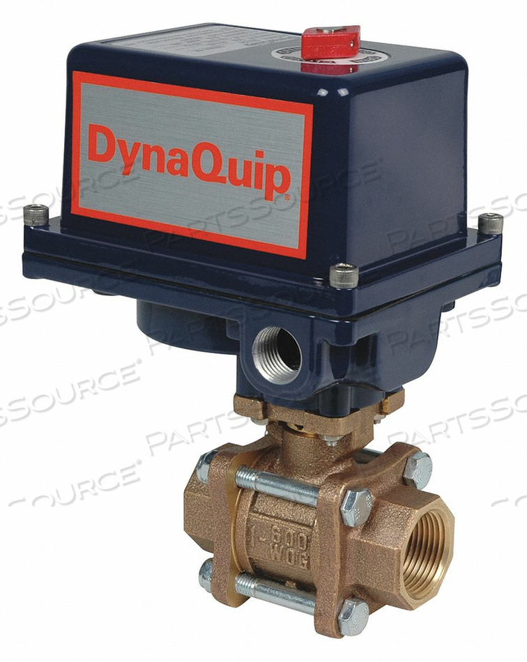 ELECTRONIC BALL VALVE BRONZE 1 IN. by Dynaquip Controls ELECTRONIC BALL VALVE BRONZE 1 IN. by Dynaquip Controls