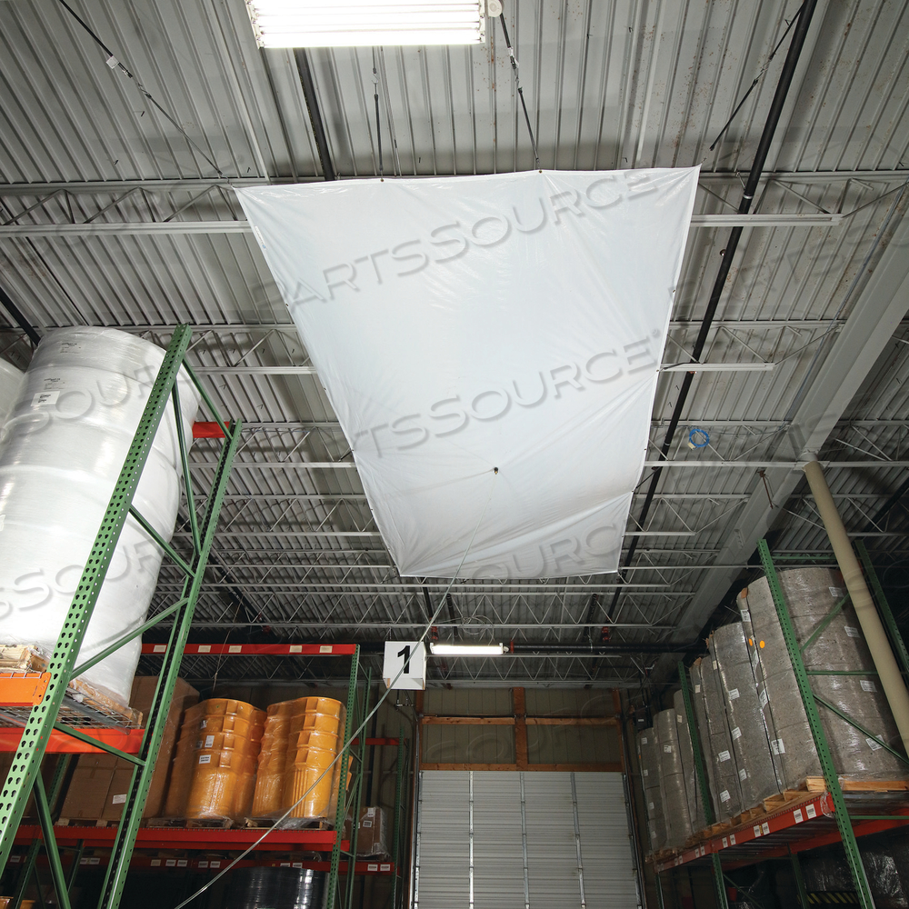 PIG RECTANGULAR ROOF LEAK DIVERTER TARP by New Pig Corporation PIG RECTANGULAR ROOF LEAK DIVERTER TARP by New Pig Corporation