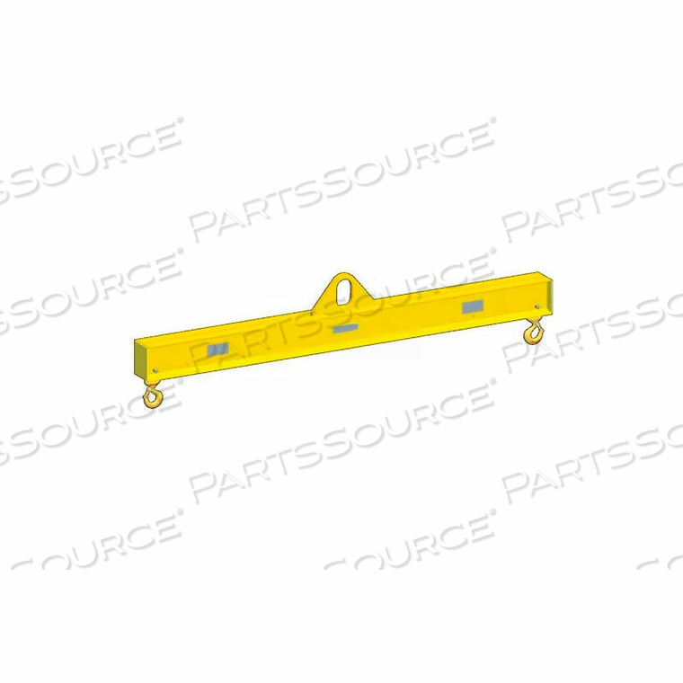 6' LIFT BEAM LOW HEADROOM, MULTIPLE LENGTH - 40,000 LB. CAPACITY by Machining & Welding By Olsen, Inc.
