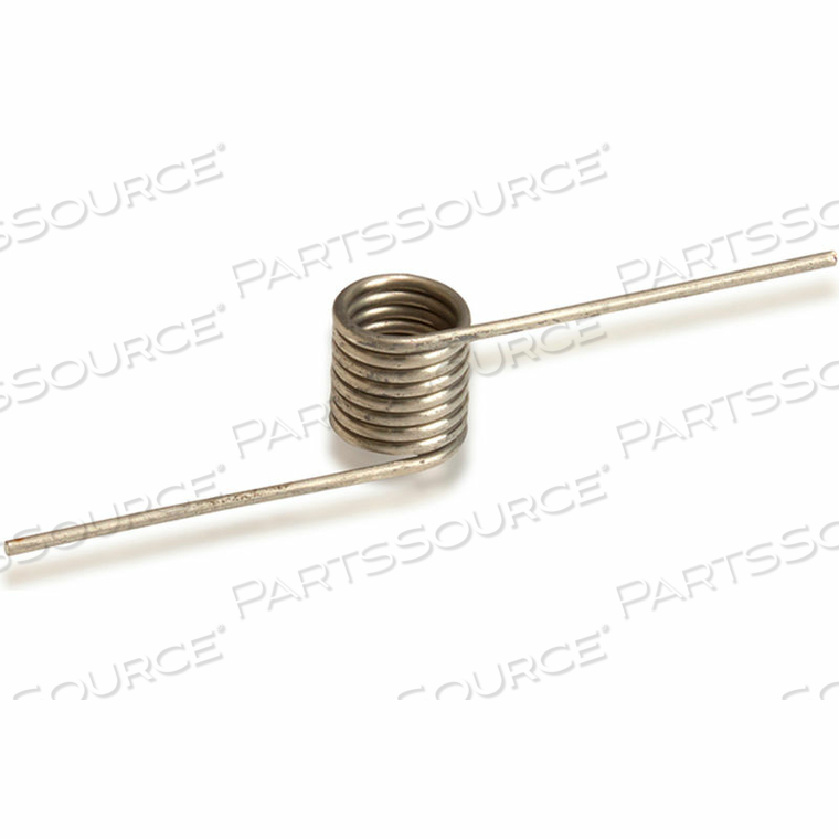 180 TORSION SPRING - 0.186" COIL DIA. - 0.021" WIRE DIA. - WOUND RIGHT - 302 STAINLESS STEEL 