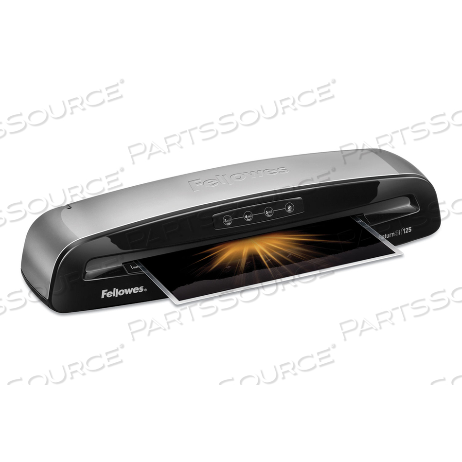 SATURN3I LAMINATORS, 12.5" MAX DOCUMENT WIDTH, 5 MIL MAX DOCUMENT THICKNESS by Fellowes SATURN3I LAMINATORS, 12.5" MAX DOCUMENT WIDTH, 5 MIL MAX DOCUMENT THICKNESS by Fellowes