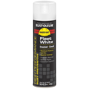 V2196838 RUST-OLEUM V2100 SPRAY PAINT, 15 OZ, AEROSOL, SPRAY, FLEET WHITE, GLOSS by Rust-Oleum V2196838 RUST-OLEUM V2100 SPRAY PAINT, 15 OZ, AEROSOL, SPRAY, FLEET WHITE, GLOSS by Rust-Oleum