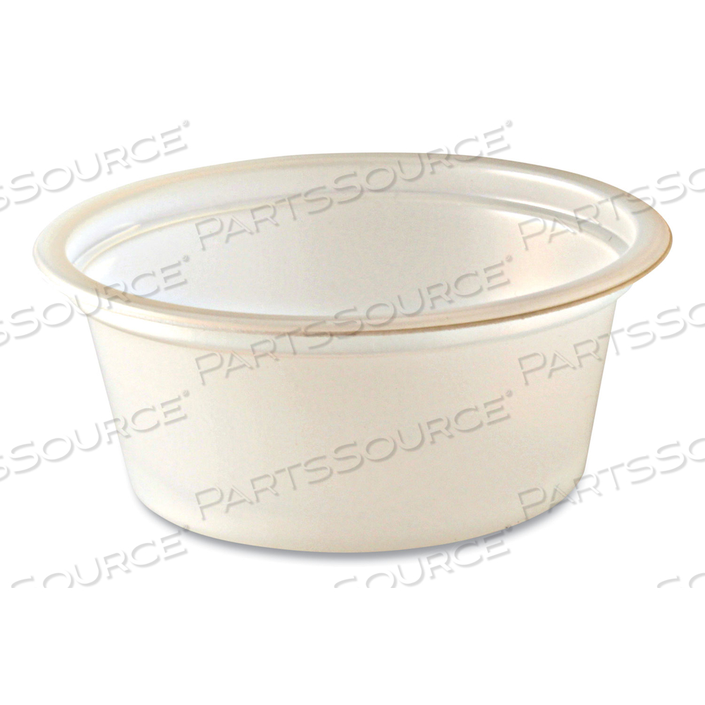 PORTION CUPS, SQUAT, 1 OZ, TRANSLUCENT, 125/SLEEVE by Fabrikal
