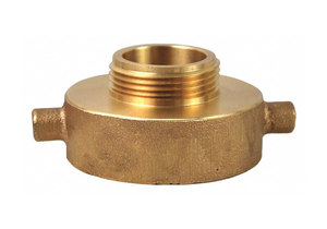 FIRE HOSE ADAPTER 1-1/2 NH 2-1/2 NH by Elkhart Brass