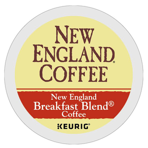 BREAKFAST BLEND K-CUP PODS, 24/BOX by New England Coffee