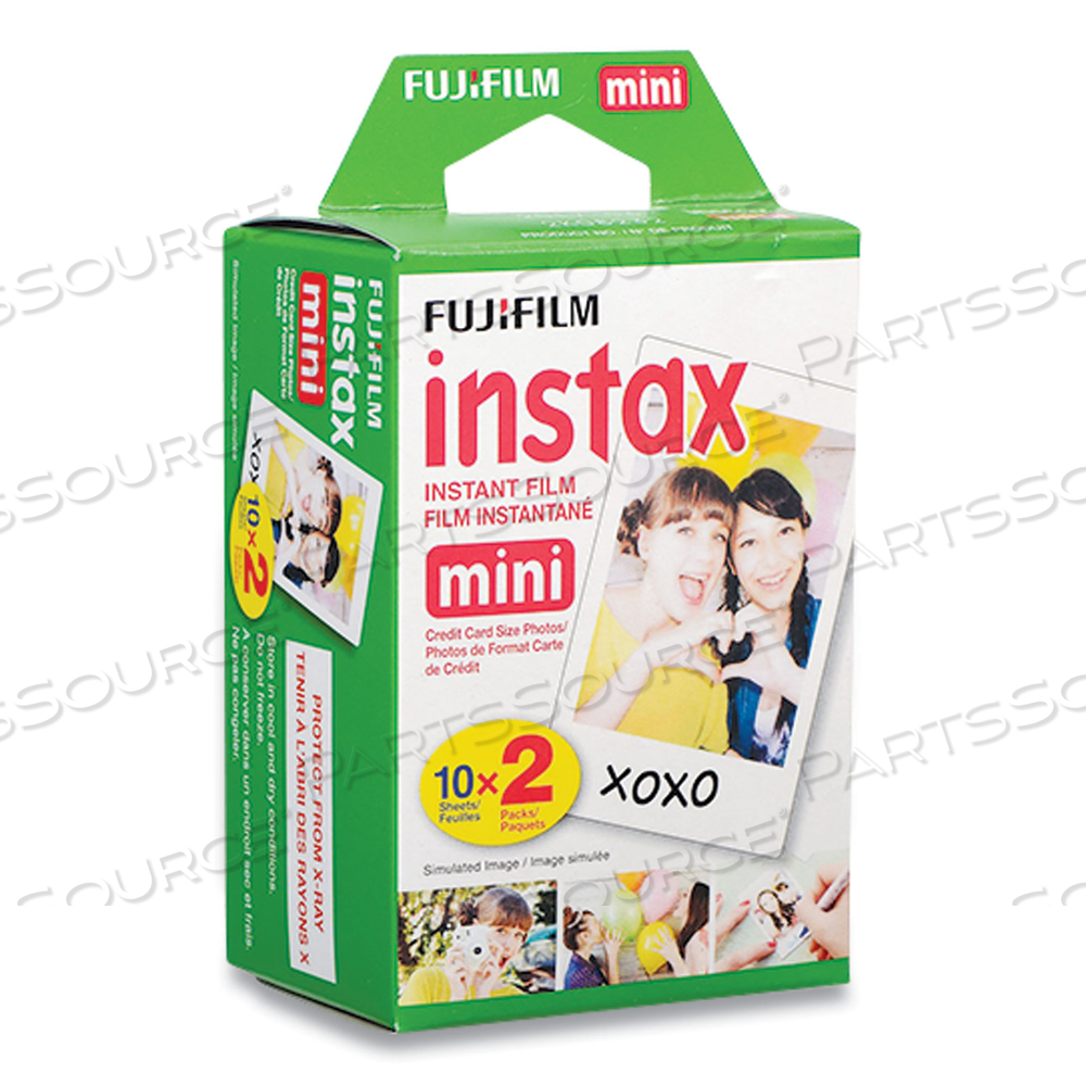 INSTAX MINI FILM, 800 ASA, COLOR, 20 SHEETS by Fujifilm (Consumer Electronics) INSTAX MINI FILM, 800 ASA, COLOR, 20 SHEETS by Fujifilm (Consumer Electronics)