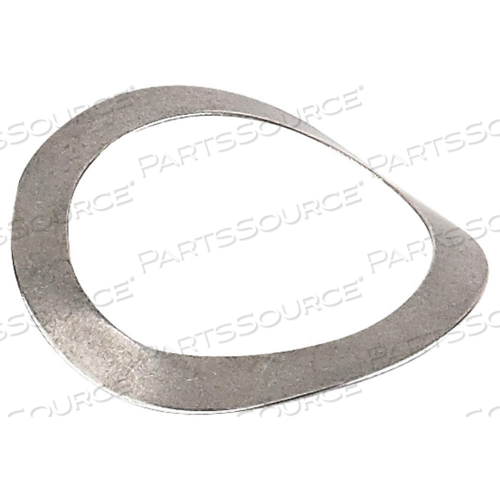 DISC SPRING, CURVED, 0.25 FOR ROD SIZE, 301 STAINLESS STEEL, 0.007 IN THICK by Approved Vendor