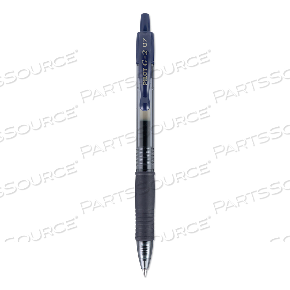 G2 PREMIUM GEL PEN, RETRACTABLE, FINE 0.7 MM, BLUE INK, SMOKE BARREL by Pilot G2 PREMIUM GEL PEN, RETRACTABLE, FINE 0.7 MM, BLUE INK, SMOKE BARREL by Pilot