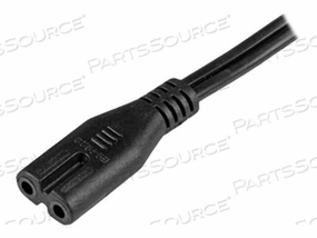 10FT LAPTOP POWER CORD, NEMA 1-15P TO C7, 7A 125V, 18AWG by StarTech.com Ltd.