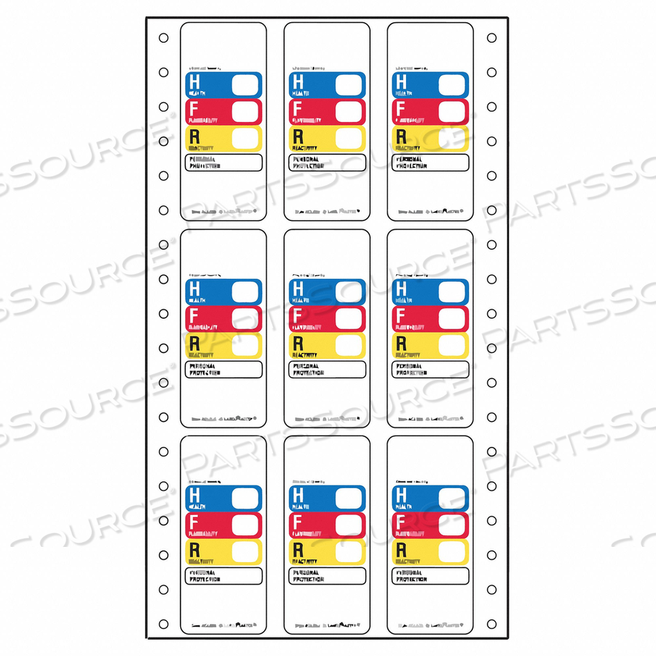 HAZCOM LABEL 1-1/4 H 2-7/8 W PK500 by Labelmaster HAZCOM LABEL 1-1/4 H 2-7/8 W PK500 by Labelmaster