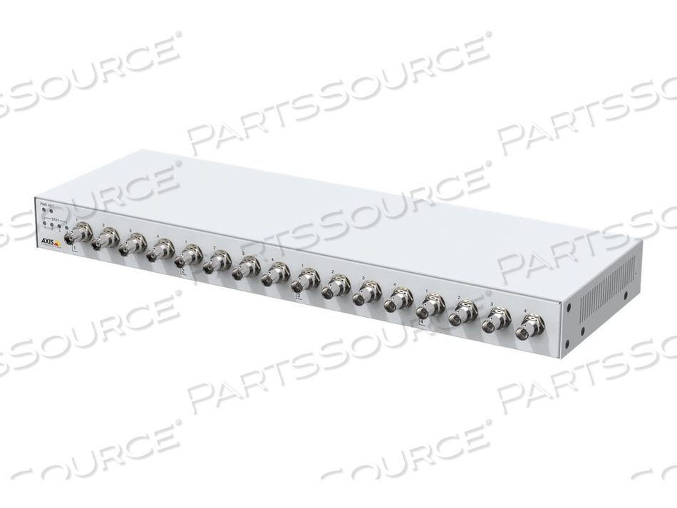AXIS M7116, VIDEO SERVER, 16 CHANNELS, RACK-MOUNTABLE by Axis Communications Inc