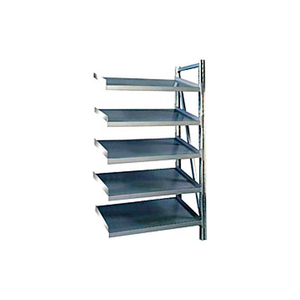 STEEL PICK SHELVING, 5 LEVEL, SINGLE, TILT, 78"H X 50"W X 32"D, ADD-ON by SSI Schaefer STEEL PICK SHELVING, 5 LEVEL, SINGLE, TILT, 78"H X 50"W X 32"D, ADD-ON by SSI Schaefer