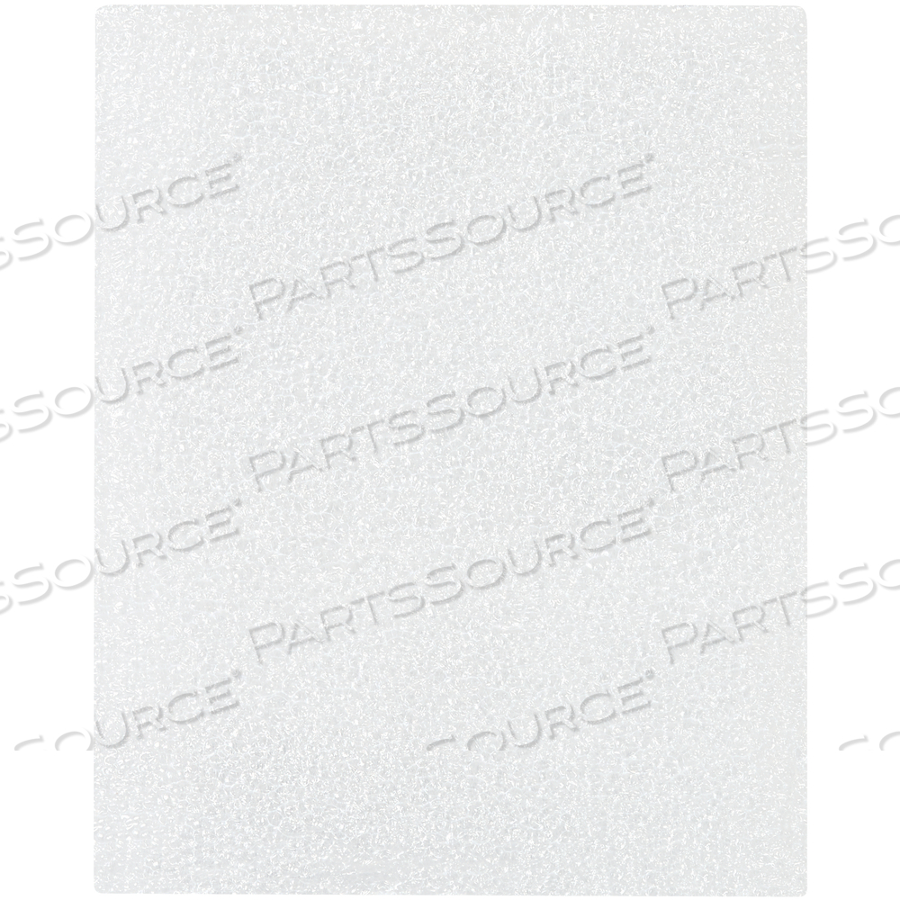 FLUSH CUT FOAM POUCHES, 4" X 5", WHITE, 500/CASE by BOX Partners (Box Acquisitions, LLC)