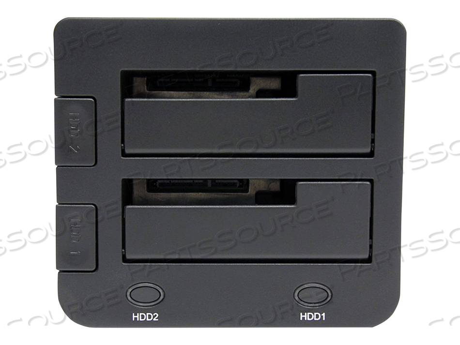 DUAL-BAY HARD DRIVE DOCK FOR 2.5 / 3.5 SATA DRIVES, SATA III (6.0 GBPS) HDD/SSD by StarTech.com Ltd. DUAL-BAY HARD DRIVE DOCK FOR 2.5 / 3.5 SATA DRIVES, SATA III (6.0 GBPS) HDD/SSD by StarTech.com Ltd.