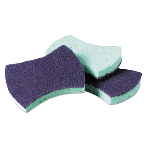 POWER SPONGE #3000, 2.8 X 4.5, 0.6" THICK, BLUE/TEAL by 3M Consumer