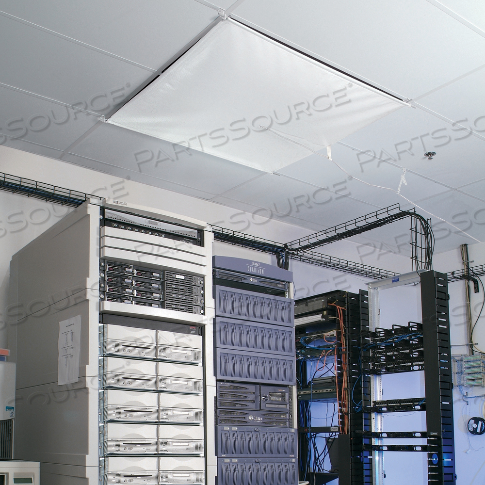 PIG BELOW-THE-CEILING LEAK DIVERTER TARP by New Pig Corporation PIG BELOW-THE-CEILING LEAK DIVERTER TARP by New Pig Corporation