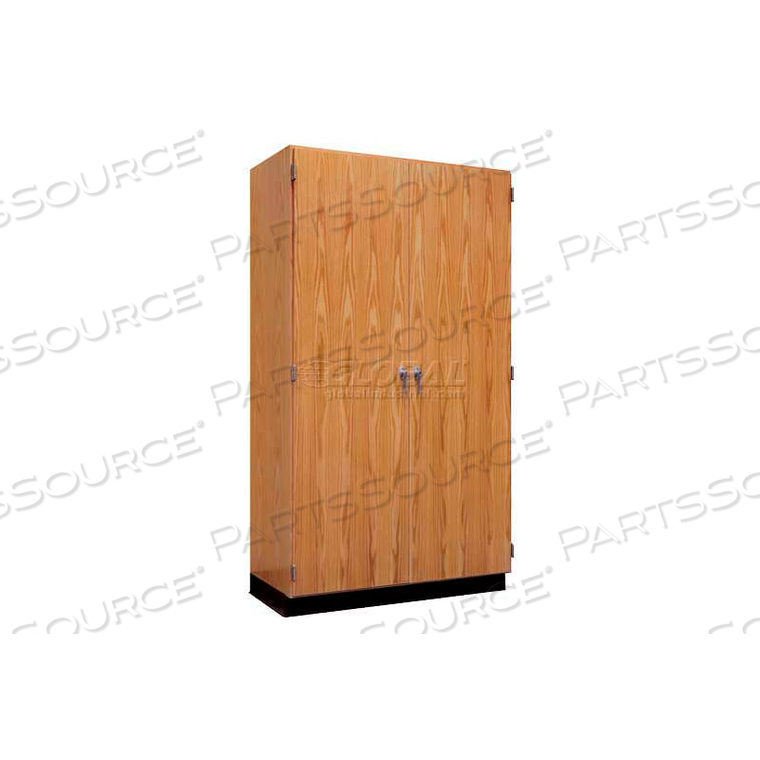 WOOD STORAGE CABINET 353-3622 - 36"W X 22"D X 84"H by Diversified Woodcrafts