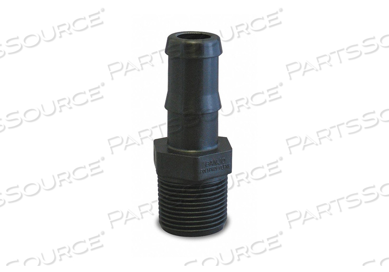 BARBED HOSE FITTING HOSE ID 1/4 NPT by Banjo