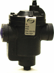 STEAM TRAP 1/2 NPT CONNECTIONS SS DISC by Mepco