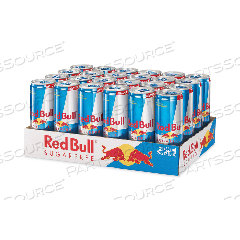 SUGAR-FREE ENERGY DRINK, 12 OZ CAN by Red Bull