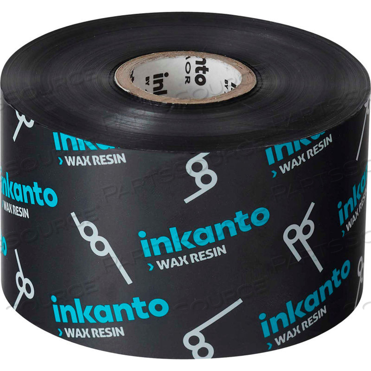 INKANTO WAX/RESIN RIBBON, 220MM X 450M, APR 6, 6 ROLLS/CASE 