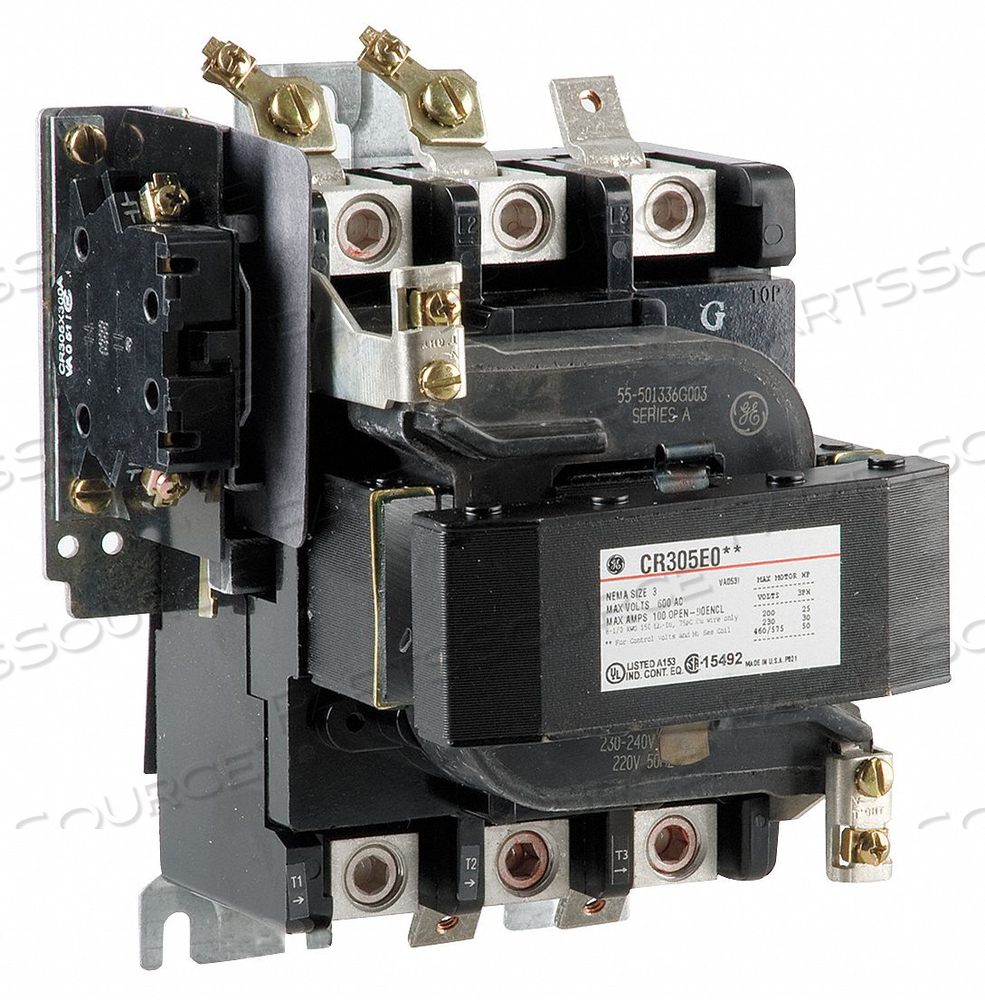 H2447 NEMA MAGNETIC CONTACTOR 90A 240VAC NEMA3 by General Electric Company H2447 NEMA MAGNETIC CONTACTOR 90A 240VAC NEMA3 by General Electric Company