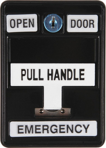 EMERGENCY PULL STATION 30VAC/DC BLACK by Dortronics Systems, Inc.