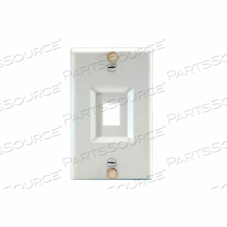 KEYSTONE WALL PHONE PLATE, STAINLESS STEEL by Legrand