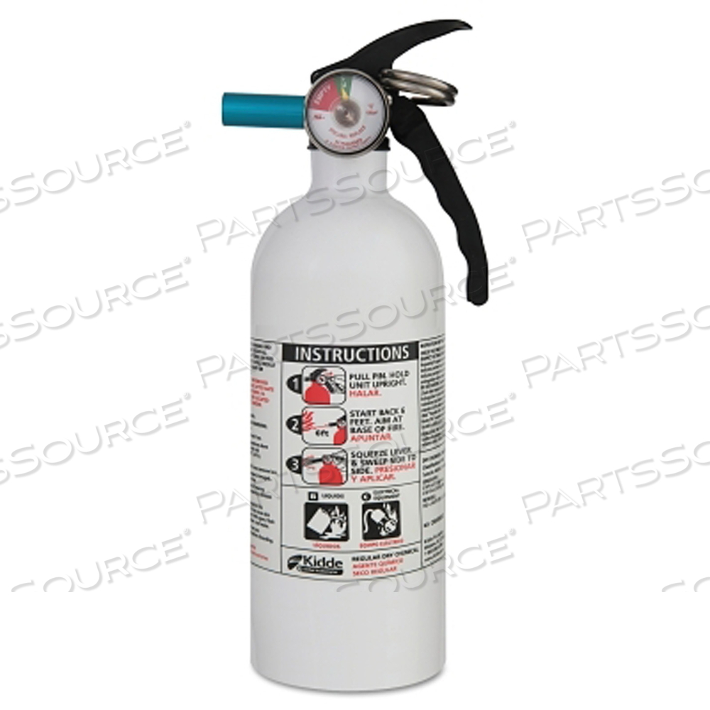 AUTOMOBILE FIRE EXTINGUISHER, TYPE B AND C, 2 LB by Kidde