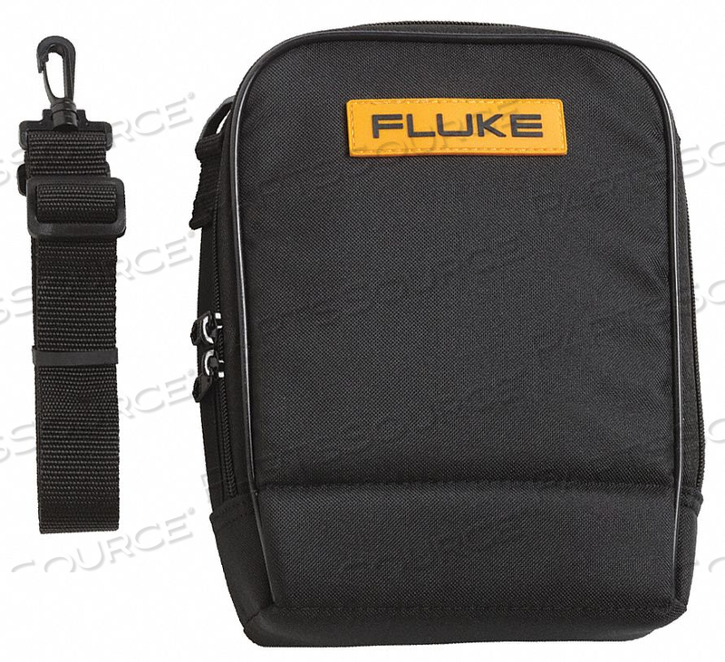 SOFT CARRYING CASE 2 IN H 9 IND BLK/YLW by Fluke Electronics Corp (Industrial Div.)