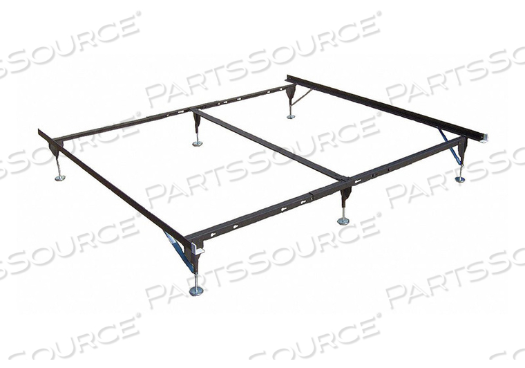 BED FRAME CAPACITY 500 LB. TWIN TO KING by Mantua