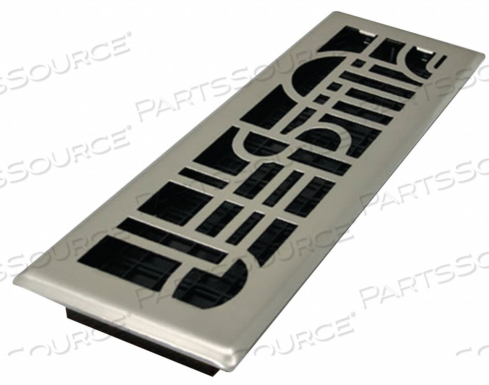 4X12 FLOOR REGISTER by Decor Grates 4X12 FLOOR REGISTER by Decor Grates