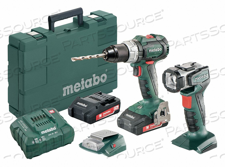 CORDLESS COMBINATION KIT LI-ION 18.0V by Metabo CORDLESS COMBINATION KIT LI-ION 18.0V by Metabo