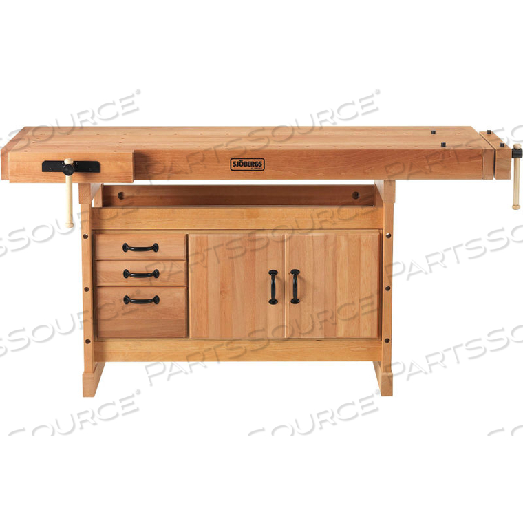 SJO-66736K -SCANDI + 1825 WORKBENCH TRESTLE & SJO-33457 CABINET W/BONUS SJO SCANDI PLUS KIT by Sjobergs SJO-66736K -SCANDI + 1825 WORKBENCH TRESTLE & SJO-33457 CABINET W/BONUS SJO SCANDI PLUS KIT by Sjobergs