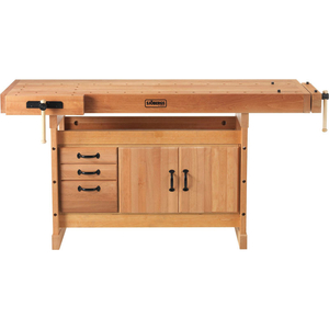 SJO-66736K -SCANDI + 1825 WORKBENCH TRESTLE & SJO-33457 CABINET W/BONUS SJO SCANDI PLUS KIT by Sjobergs