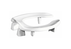 TOILET SEAT ROUND BOWL OPEN FRONT WHITE by Centoco