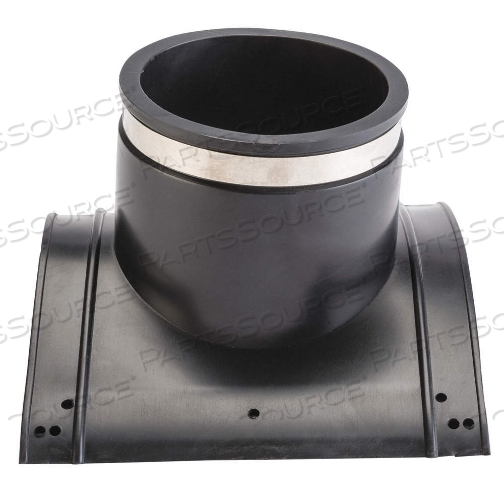 FLEXIBLE TAP SADDLE TEE, PVC, FOR 6 IN PIPE, 11 IN OVERALL LG, 2 CLAMPS INCLUDED by Approved Vendor FLEXIBLE TAP SADDLE TEE, PVC, FOR 6 IN PIPE, 11 IN OVERALL LG, 2 CLAMPS INCLUDED by Approved Vendor