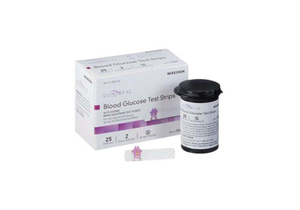 QUINTET AC® BLOOD GLUCOSE TEST STRIPS (50 PER BOX) by McKesson