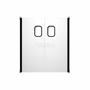 STAINLESS STEEL SINGLE PANEL IMPACT TRAFFIC DOOR 3'6"W X 7'H by Chase Industries, Inc. STAINLESS STEEL SINGLE PANEL IMPACT TRAFFIC DOOR 3'6"W X 7'H by Chase Industries, Inc.