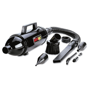 HANDHELD STEEL VACUUM/BLOWER, 0.5 HP, BLACK by Metrovac