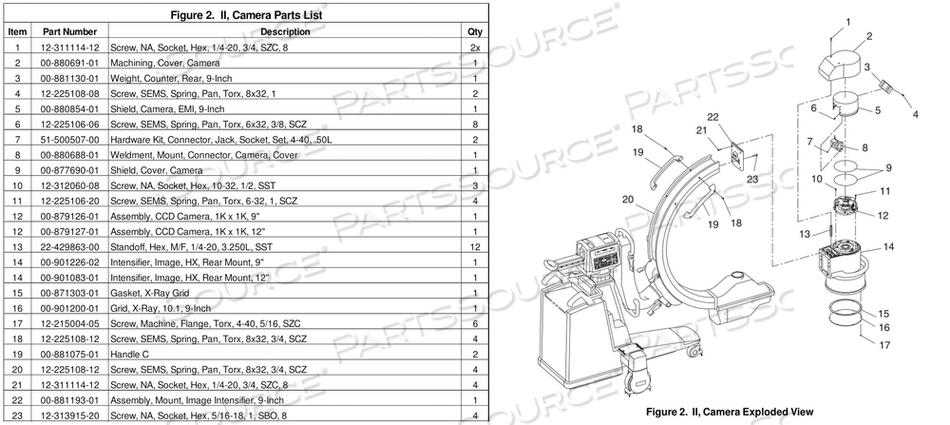 6-32 X 3/8IN TORX PAN HEAD SCREW FOR OEC MOBILE C-ARMS by OEC Medical Systems (GE Healthcare)