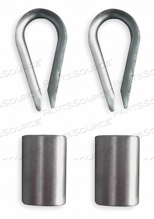 SLEEVE AND THIMBLE KIT SS F/ 1DMV4 by DAYTON ELECTRIC MANUFACTURING CO