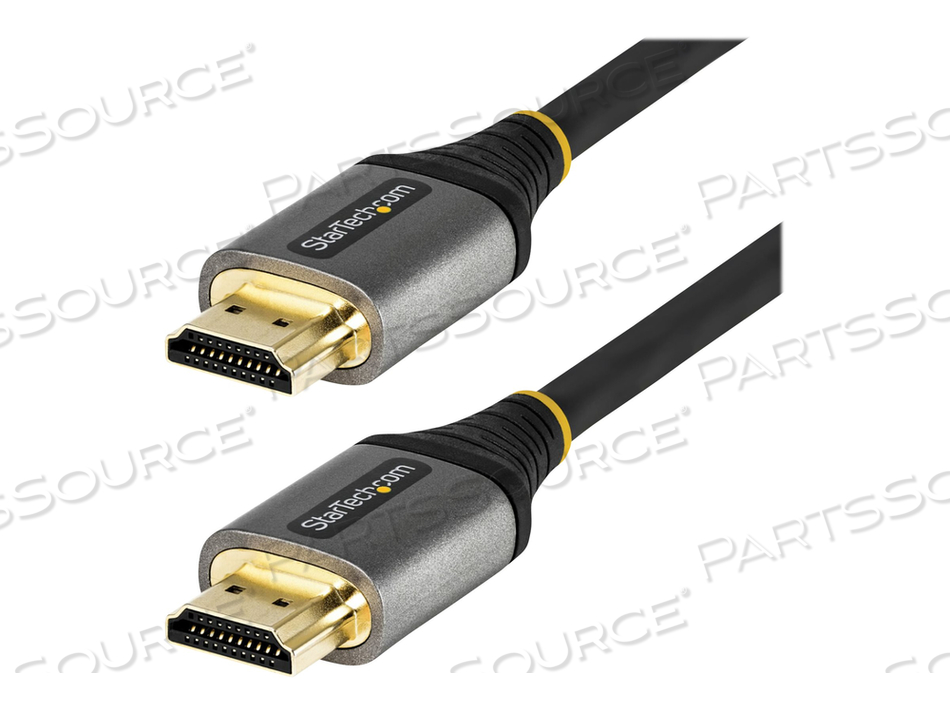 16FT (5M) PREMIUM CERTIFIED HDMI 2.0 CABLE, HIGH-SPEED ULTRA HD 4K 60HZ HDMI CABLE WITH ETHERNET, HDR10, ARC, UHD HDMI VIDEO CORD, FOR UHD M by StarTech.com Ltd. 16FT (5M) PREMIUM CERTIFIED HDMI 2.0 CABLE, HIGH-SPEED ULTRA HD 4K 60HZ HDMI CABLE WITH ETHERNET, HDR10, ARC, UHD HDMI VIDEO CORD, FOR UHD M by StarTech.com Ltd.